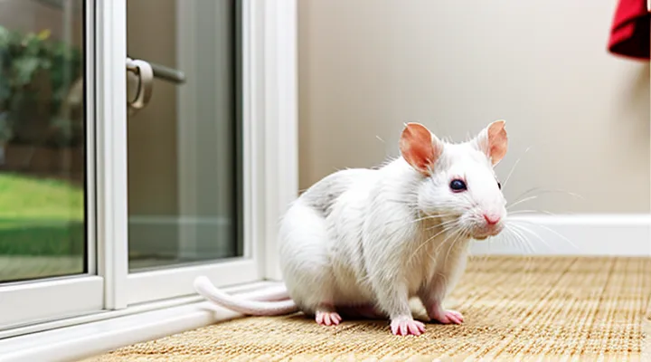 White Domestic Rat: Features