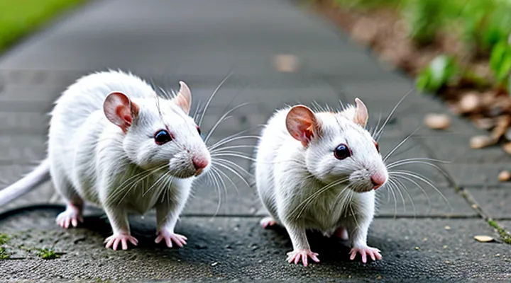 White Rats with Red Eyes: Myth About Blindness
