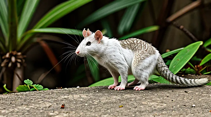White Wild Rat: Description and Distinctive Appearance