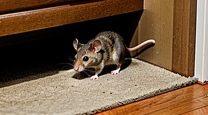 Why mice enter homes in certain seasons