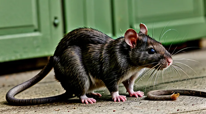 Why Rats Tangle Their Tails