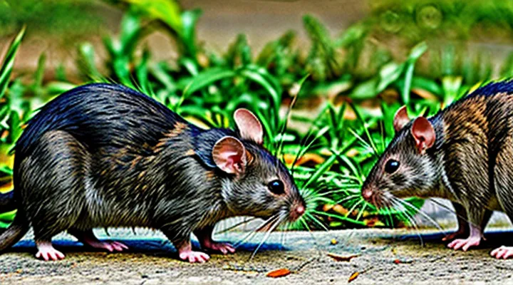 Why Rats Tie Their Tails: A Behavioral Aspect