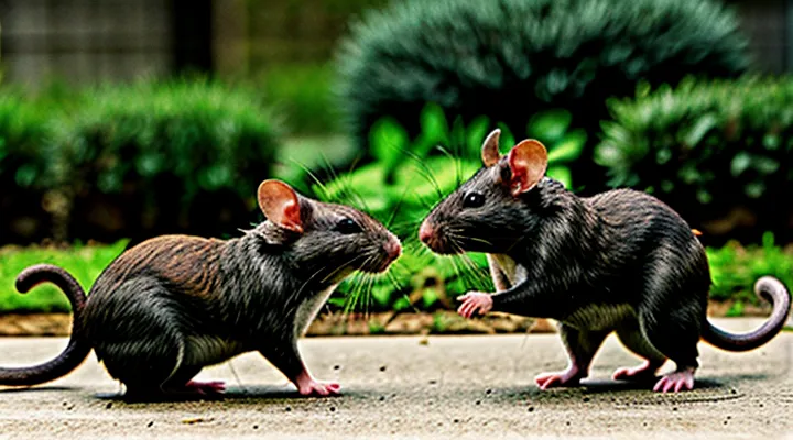 Why Two Rats Fight