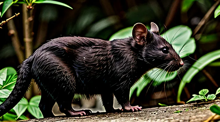 Wild Black Rat: Description and Behavioral Characteristics