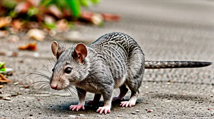 Wild Gray Rat: Description and Distinctive Traits