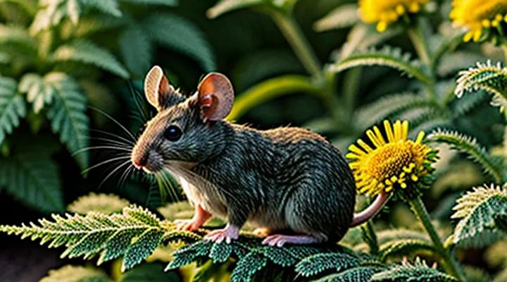 Wormwood as a Natural Mouse Repellent